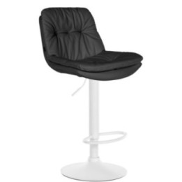 Barhocker Laurel Kunstleder weiß