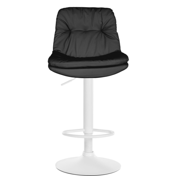 Barhocker Laurel Kunstleder weiß