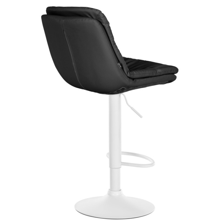 Barhocker Laurel Kunstleder weiß