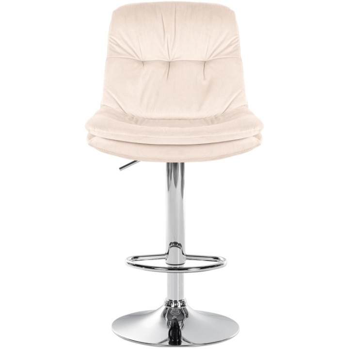 Barhocker Laurel Samt chrom
