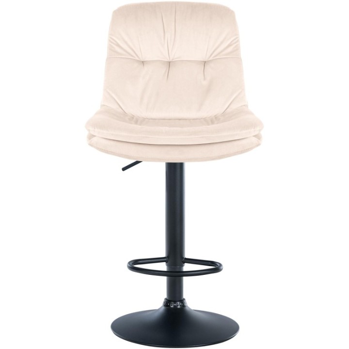 Barhocker Laurel Samt schwarz