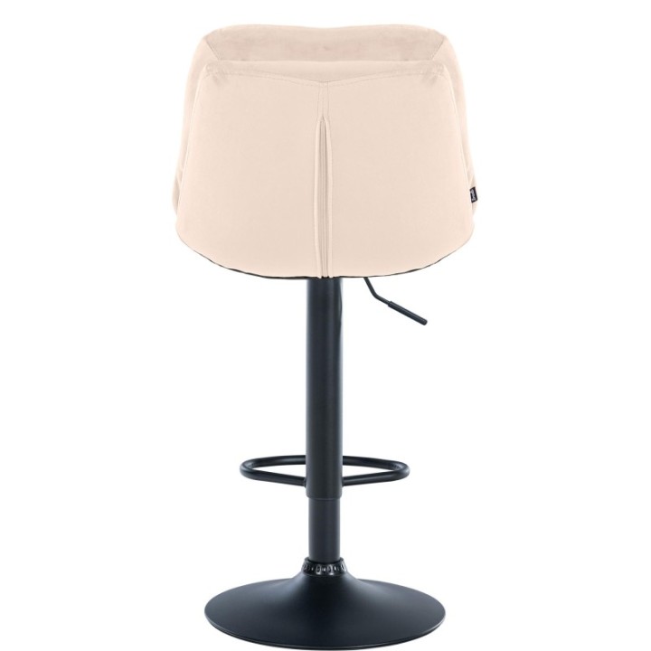 Barhocker Laurel Samt schwarz
