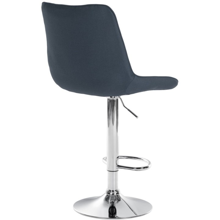 2er Set Barhocker Toni Stoff chrom
