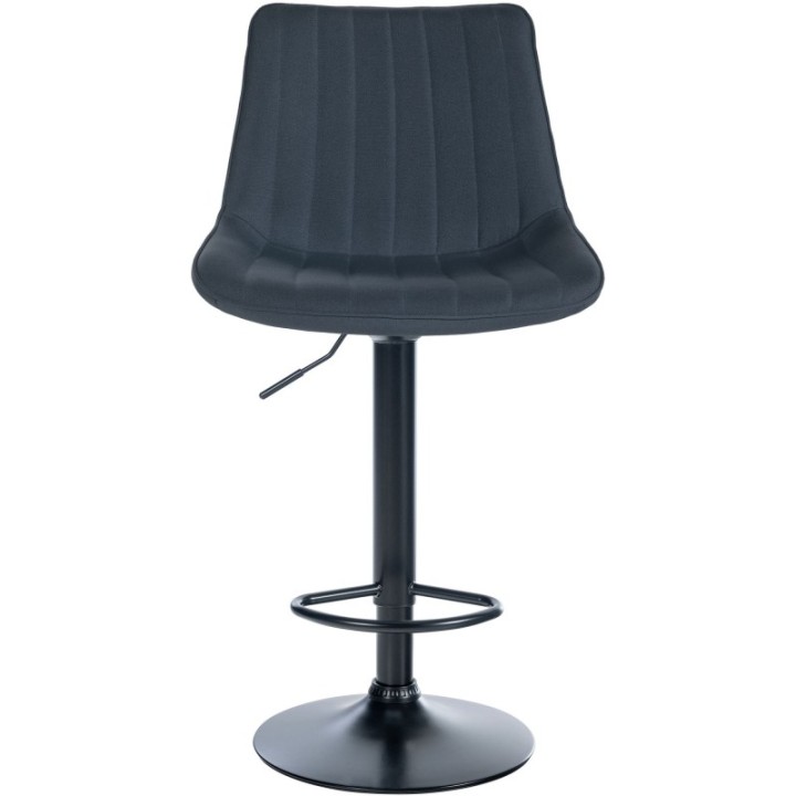 2er Set Barhocker Toni Stoff schwarz