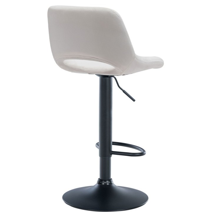 Barhocker Camden Samt schwarz