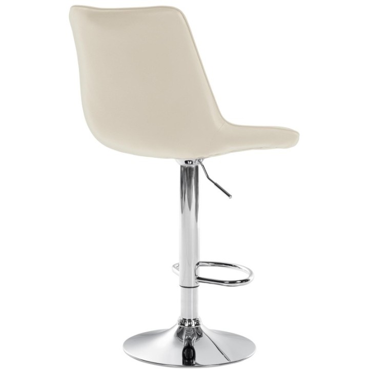 2er Set Barhocker Toni Kunstleder chrom