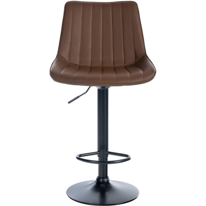 2er Set Barhocker Toni Kunstleder schwarz