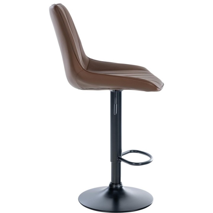 2er Set Barhocker Toni Kunstleder schwarz