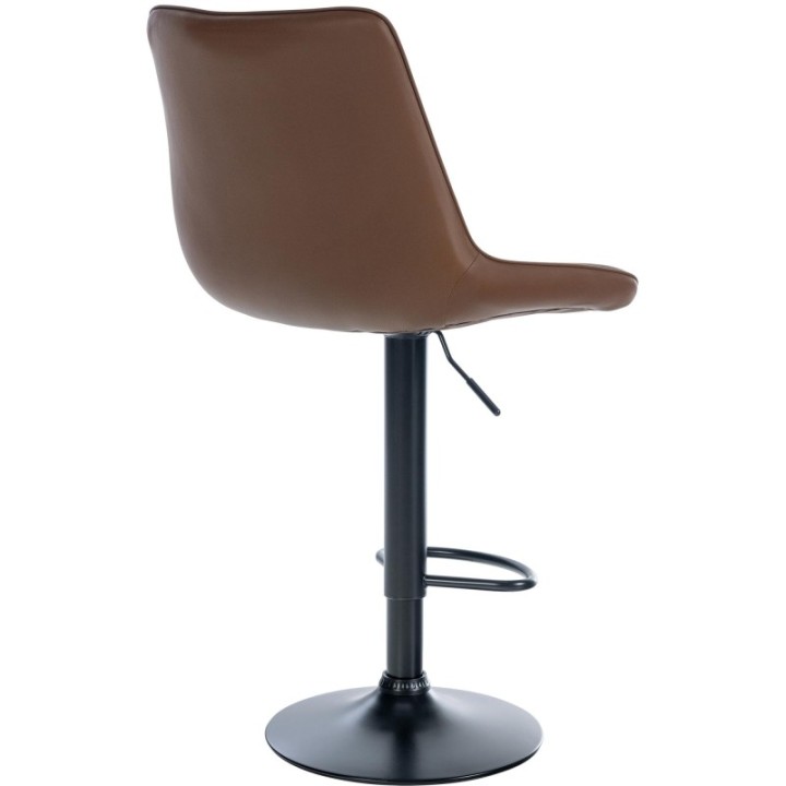 2er Set Barhocker Toni Kunstleder schwarz