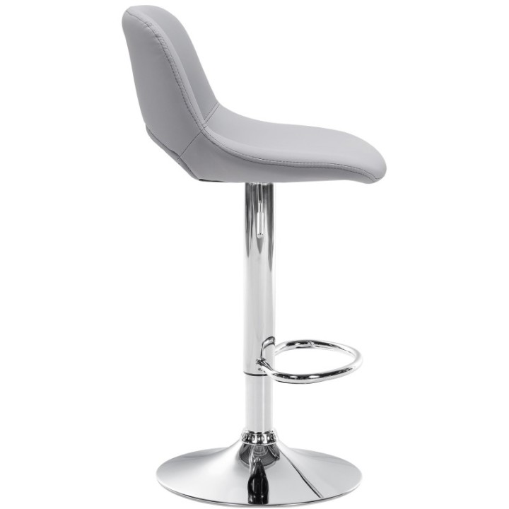 2er Set Barhocker Camden Kunstleder chrom