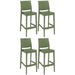 4er Set Barhocker Maya
