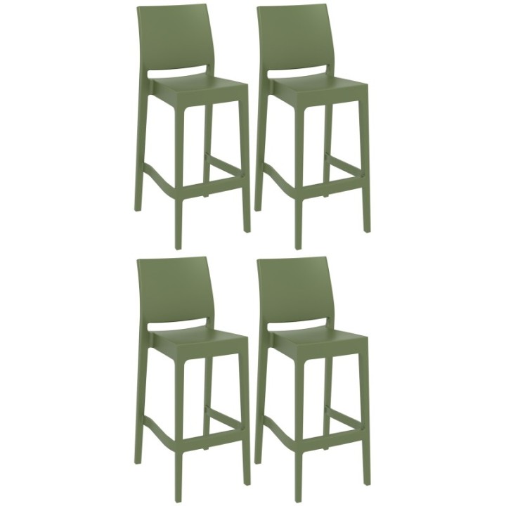4er Set Barhocker Maya
