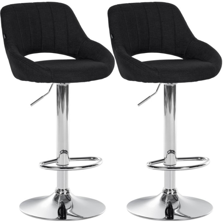 2er Set Barhocker Milet Stoff C