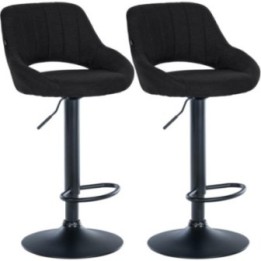 2er Set Barhocker Milet Stoff B