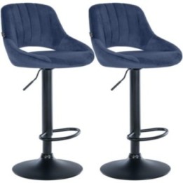 2er Set Barhocker Milet Samt B