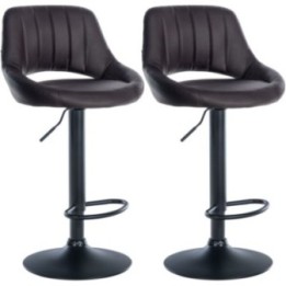2er Set Barhocker Milet Kunstleder B