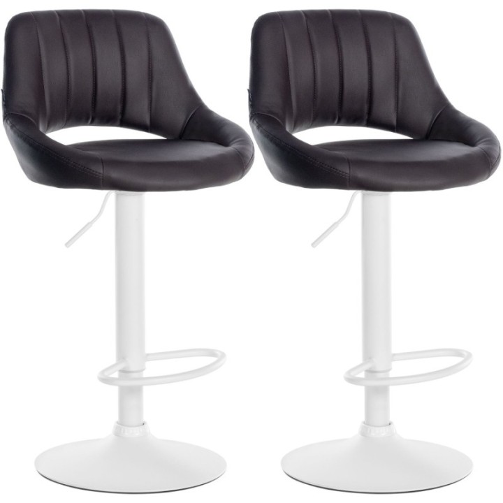 2er Set Barhocker Milet Kunstleder W