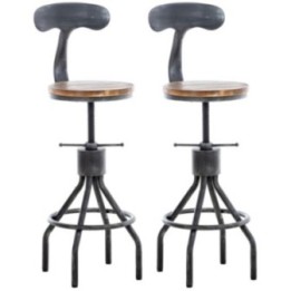 2er Set Barhocker Hanam