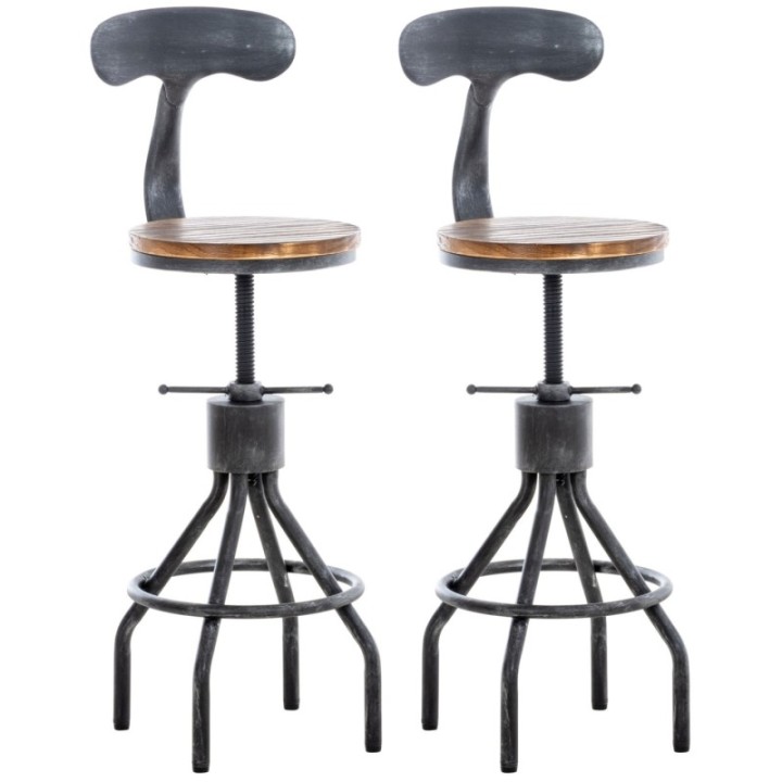 2er Set Barhocker Hanam
