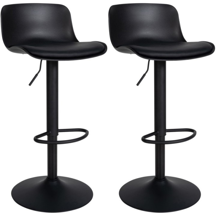 2er Set Barhocker Almada Kunstleder