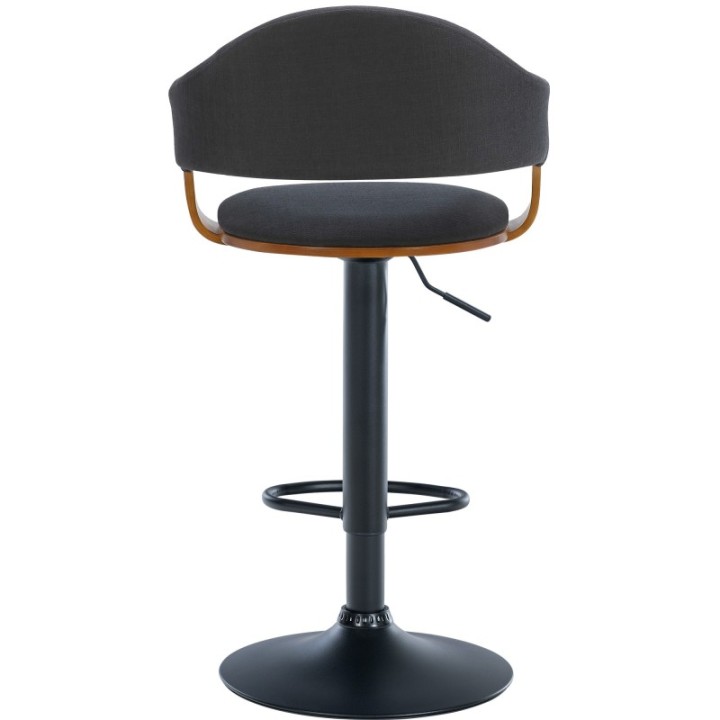 2er Set Barhocker Nilse Stoff schwarz
