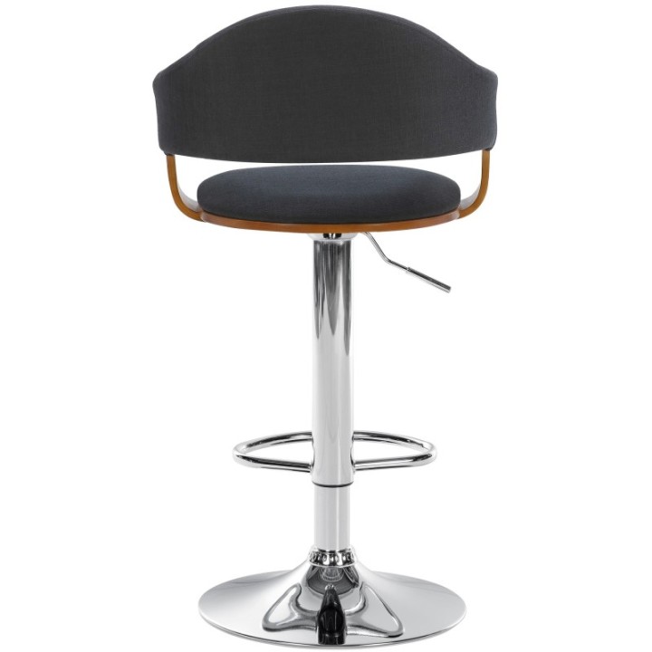 2er Set Barhocker Nilse Stoff chrom