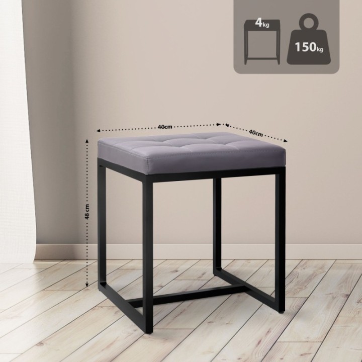 Sitzhocker Barci B Kunstleder 