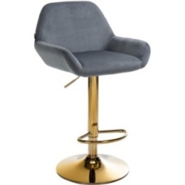 Barhocker Braga Gold Samt