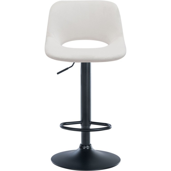 2er Set Barhocker Camden Samt schwarz