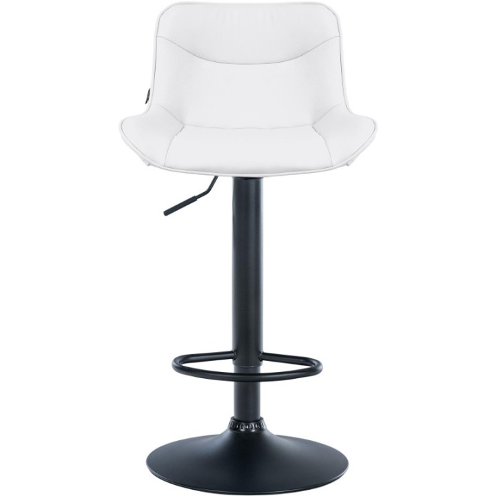 2er Set Barhocker Vonore Kunstleder schwarz