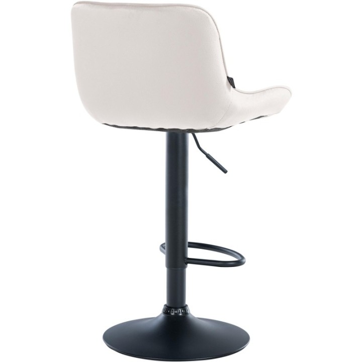 2er Set Barhocker Vonore Samt schwarz