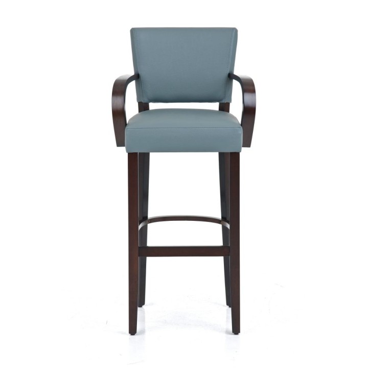 Barhocker Ethel mit Armlehne cappuccino