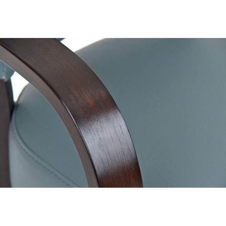 Barhocker Ethel mit Armlehne cappuccino