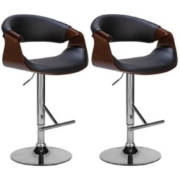 2er Set  Barhocker Foley Kunstleder
