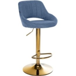 Barhocker Milet Stoff gold
