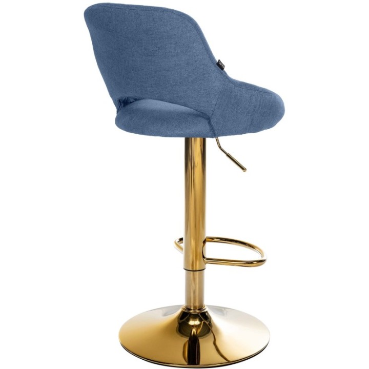 Barhocker Milet Stoff gold