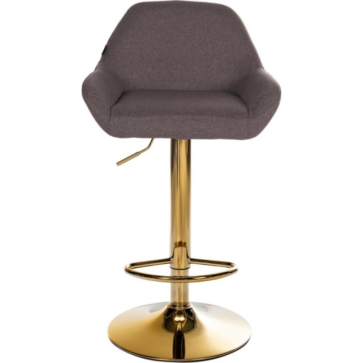 2er Set Barhocker Braga Gold Stoff