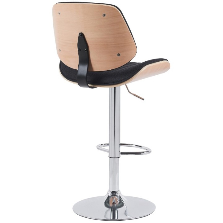 Barhocker Clawson Stoff chrom