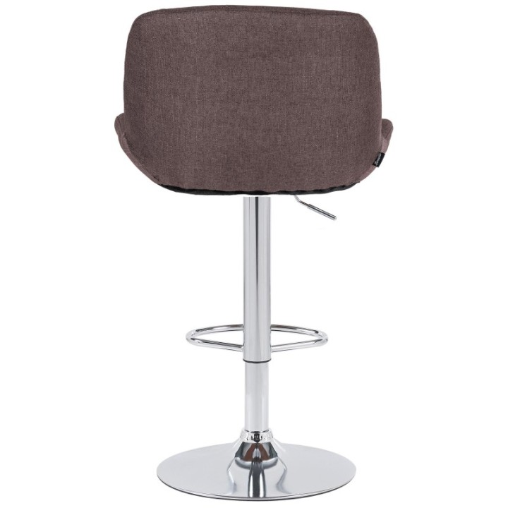 Barhocker Solon Chrom Stoff