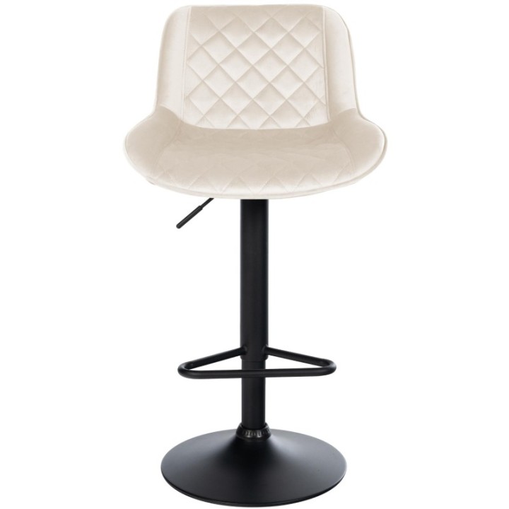 2er Set Barhocker Kasson Samt 