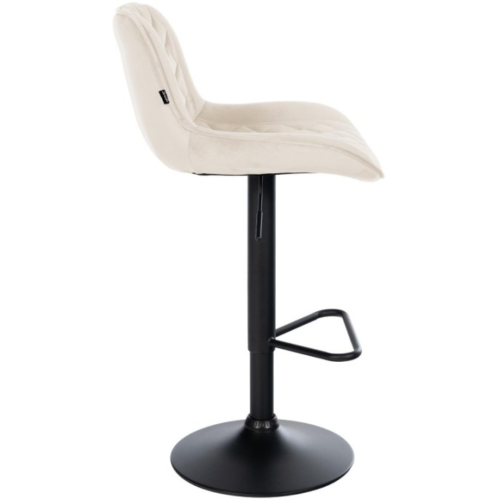 2er Set Barhocker Kasson Samt 