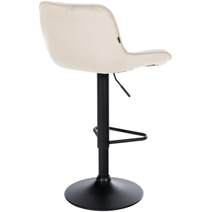2er Set Barhocker Kasson Samt 