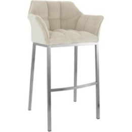 Barhocker Damaso E Cord mit 4-Fuß Gestell