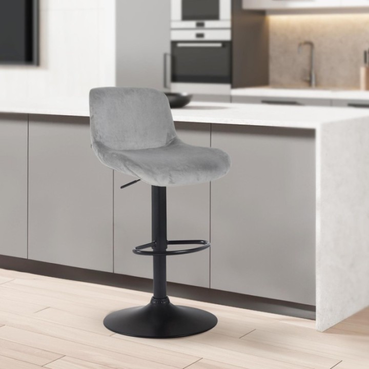 2er Set Barhocker Solon Schwarz