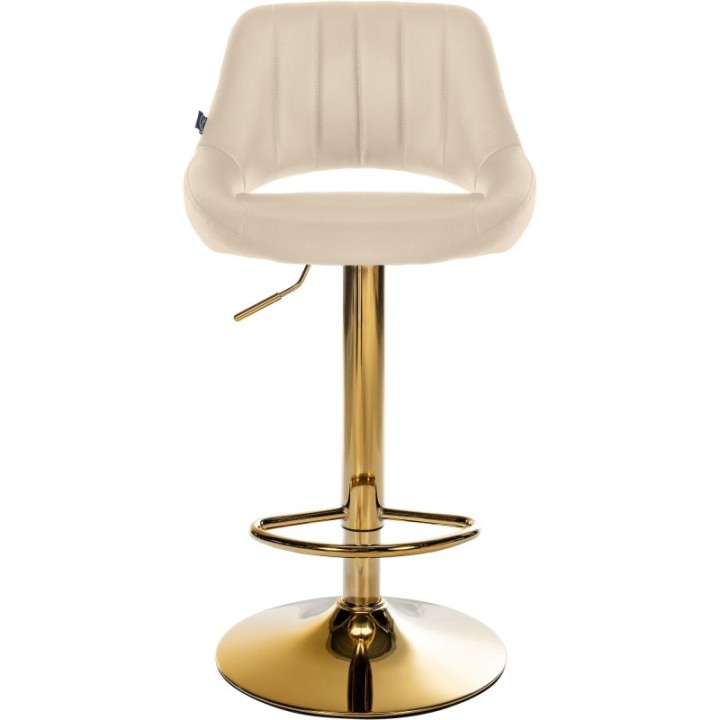 Barhocker Milet Kunstleder gold