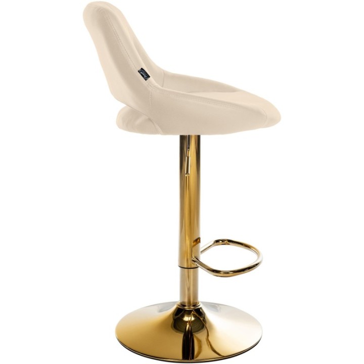 Barhocker Milet Kunstleder gold
