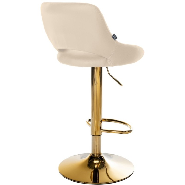 Barhocker Milet Kunstleder gold