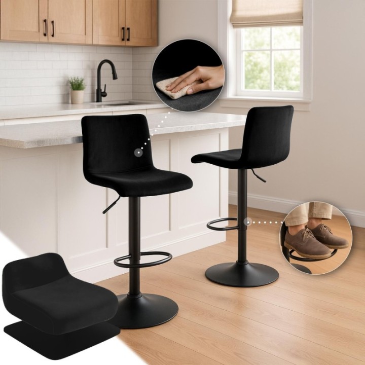 Barhocker Hoover Samt B