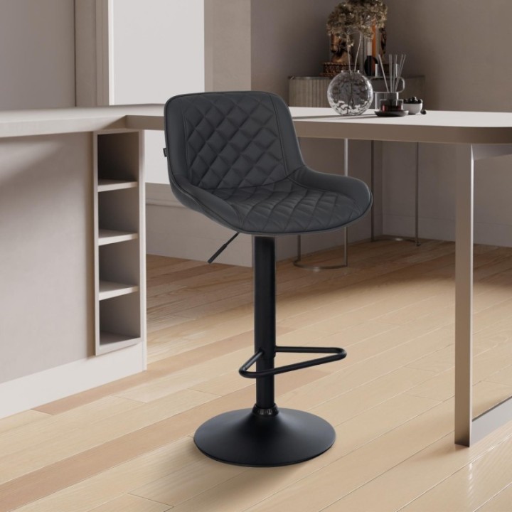 2er Set Barhocker Kasson Kunstleder 