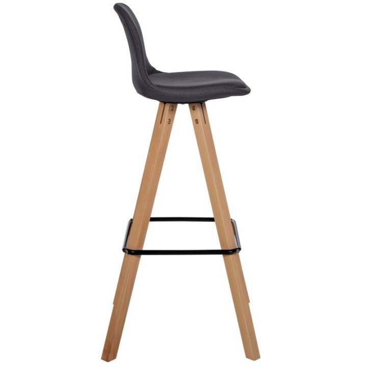 2er Set Barhocker Corbin Stoff Square